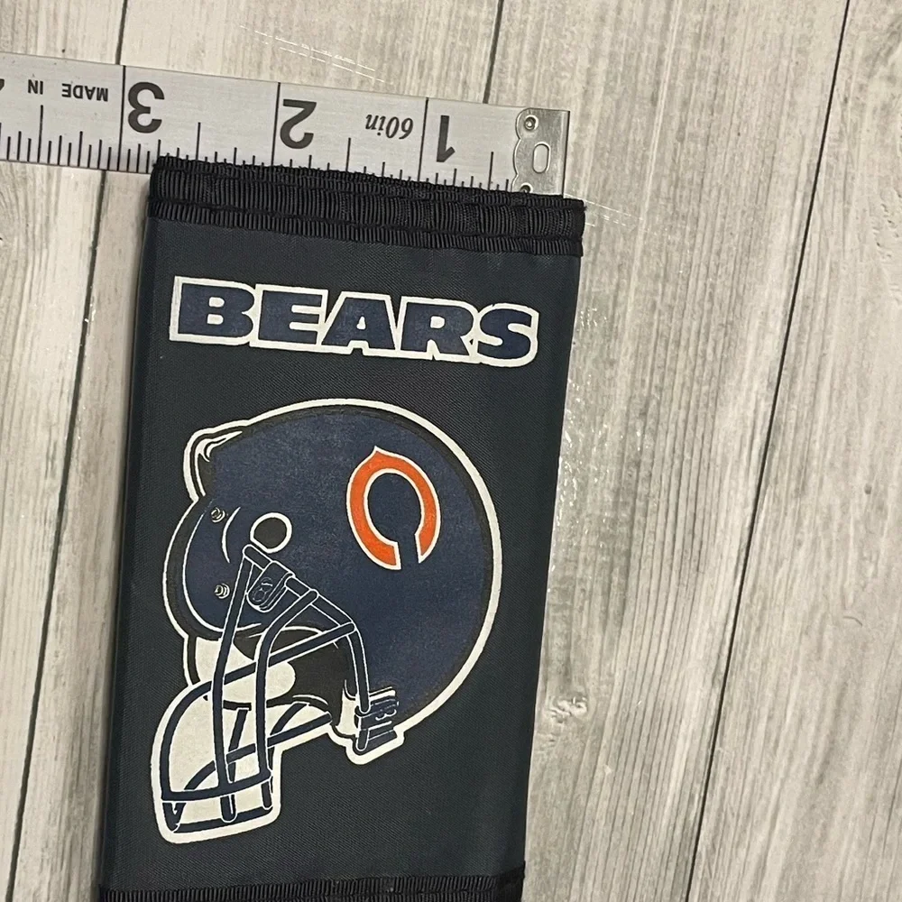 Vintage Chicago Bears trifold wallet fabric Football mens accessories